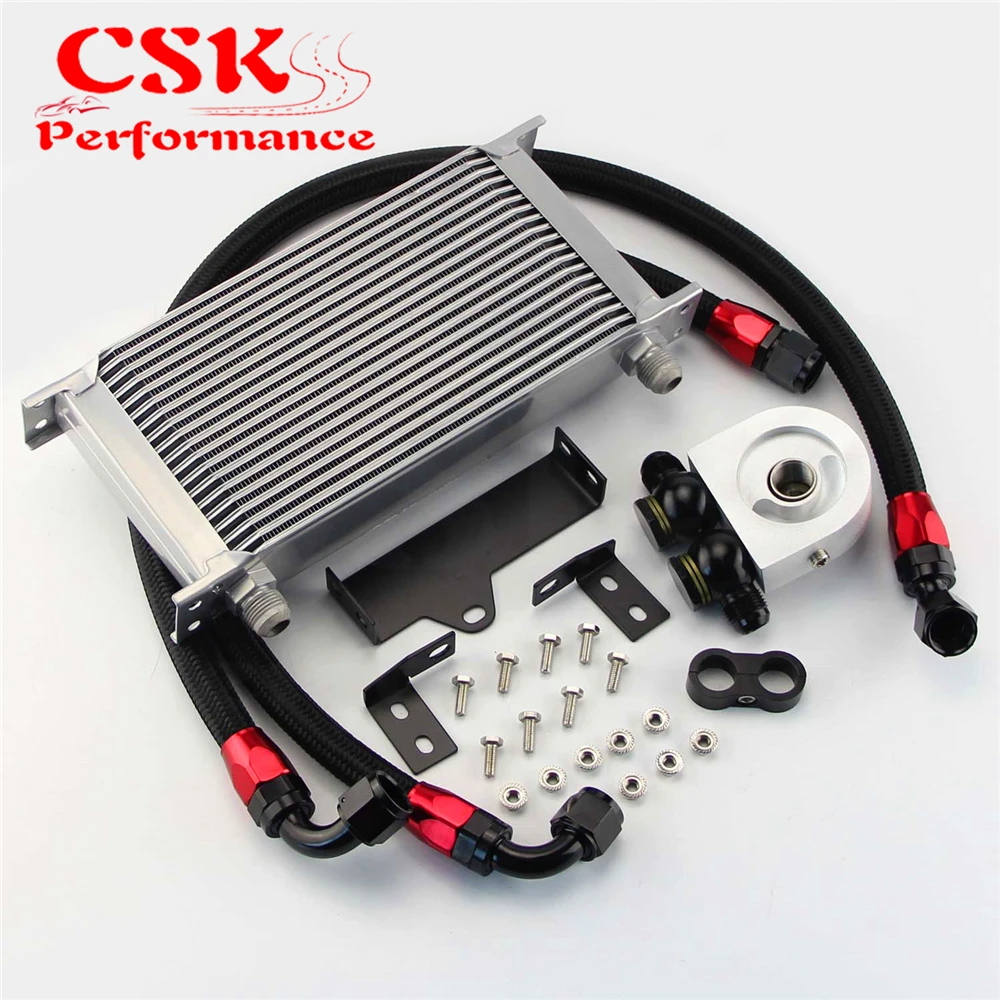 Rev9 OCK1091 19 Row Core Oil Cooler Kit; Bolt On Upgrade; compatible