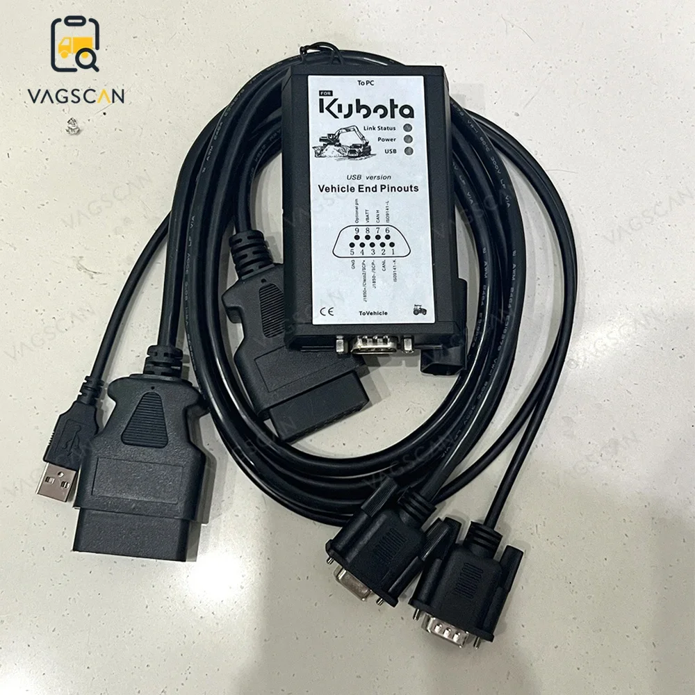 

For KUBOTA DIAGNOSTIC Kit for Kubota Diagnostic Tool Kubota Interface with Software diagmaster