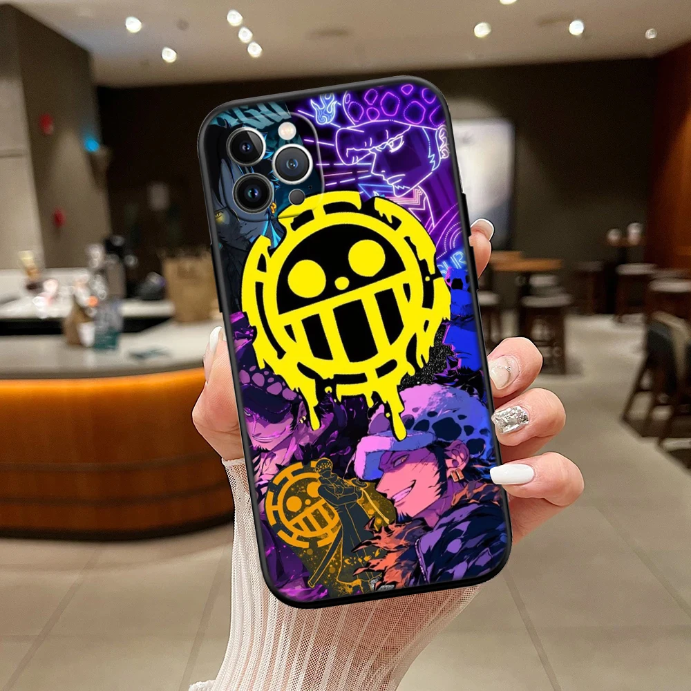 Premium One Piece Law High-End Shell Phone Case