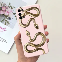 Cover per telefono in silicone morbido con cartone animato alla moda - Custodia posteriore protettiva potenziata