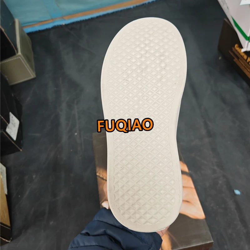 Männer Rindsleder Versteckte Aufzug Turnschuhe 5 cm Höhe Erhöhen Dicke Sohle Plattform Anti-Kollision Kappe Weiche Bequeme Casual Schuhe – Detail 7