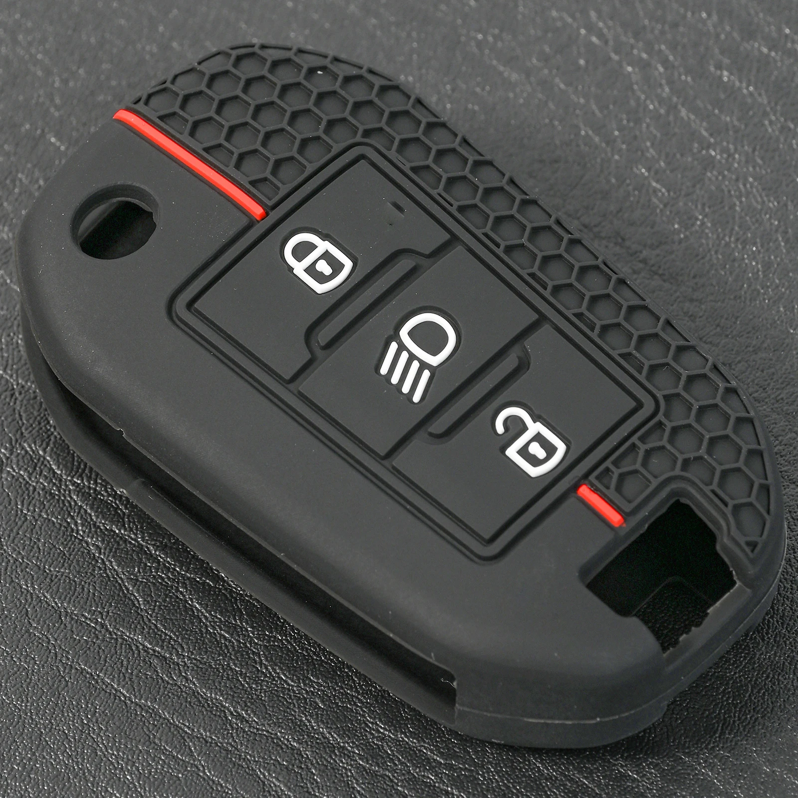 Silicone Key Car Remote Cover Shell Case Key Chain Holder Protector For Peugeot 308 Citroen C3 C4 Cactus C6 Berlingo key case key case cover car key shell car key chain