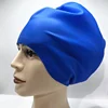 Silicone Swimming Cap for Long Hair Braid Summer Men Women Waterproof Swim Cap Ear Protection Diving Hat African Over Size Huge 5