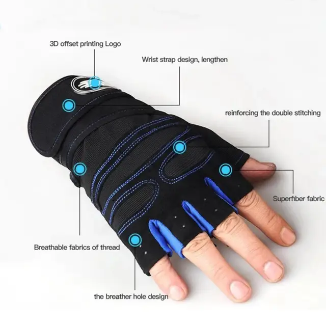 Fitness Weight Lifting Wristband Gloves Fitness Weight Lifting Wristband Gloves