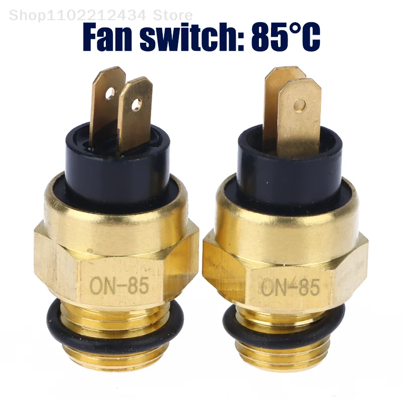 

Электрический радиатор M14/M16 для мотоцикла, охлаждающий вентилятор, термостат для температуры воды, переключатель, датчик температуры