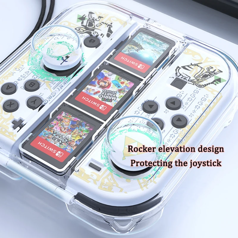 【3人プレイ用ジョイコン・ジョイコンケース付き】Nintendo Switch ニンテンドースイッチジョイコン収納ケースボックス肥厚 PC