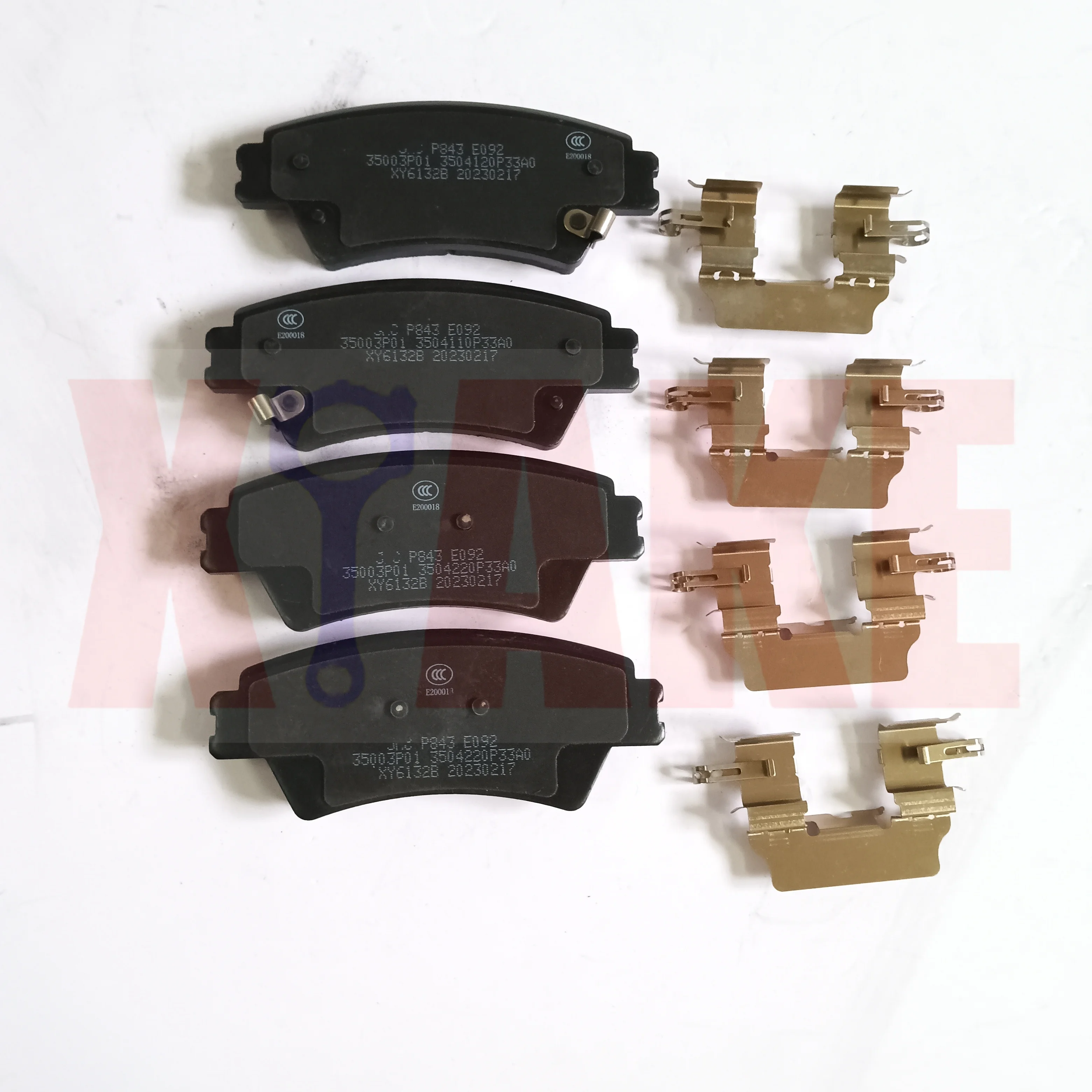 Rear Brake Pad for JAC T6 T8 T8pro Pickup E092-C120-B03