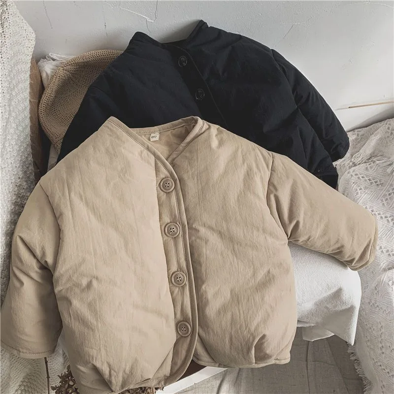 Children's Wear Boys Down Jacket Mid-length Medium-Large Children's Korean Winter Thicken Jacket