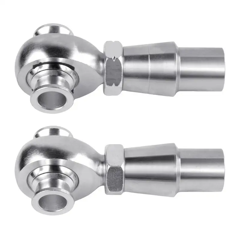 2pcs 3/4" Heim Joint Rod End Kit Rod Ends Chromoly Joints Rod End Left Right Thread Heim Joint End Kit With Spacer Car Accsesory