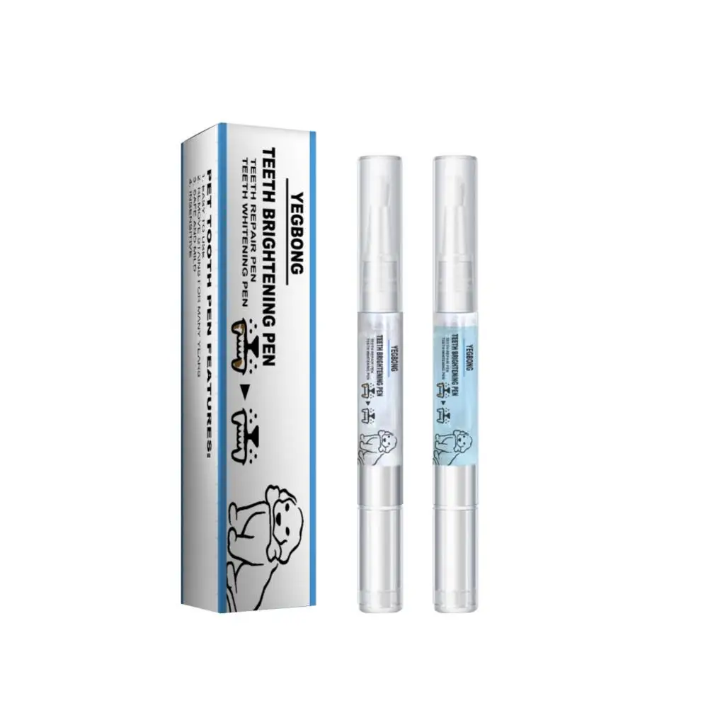 Title 8, 2Pcs Pets Dog Teeth Cleaning Whitening Pen Cats...