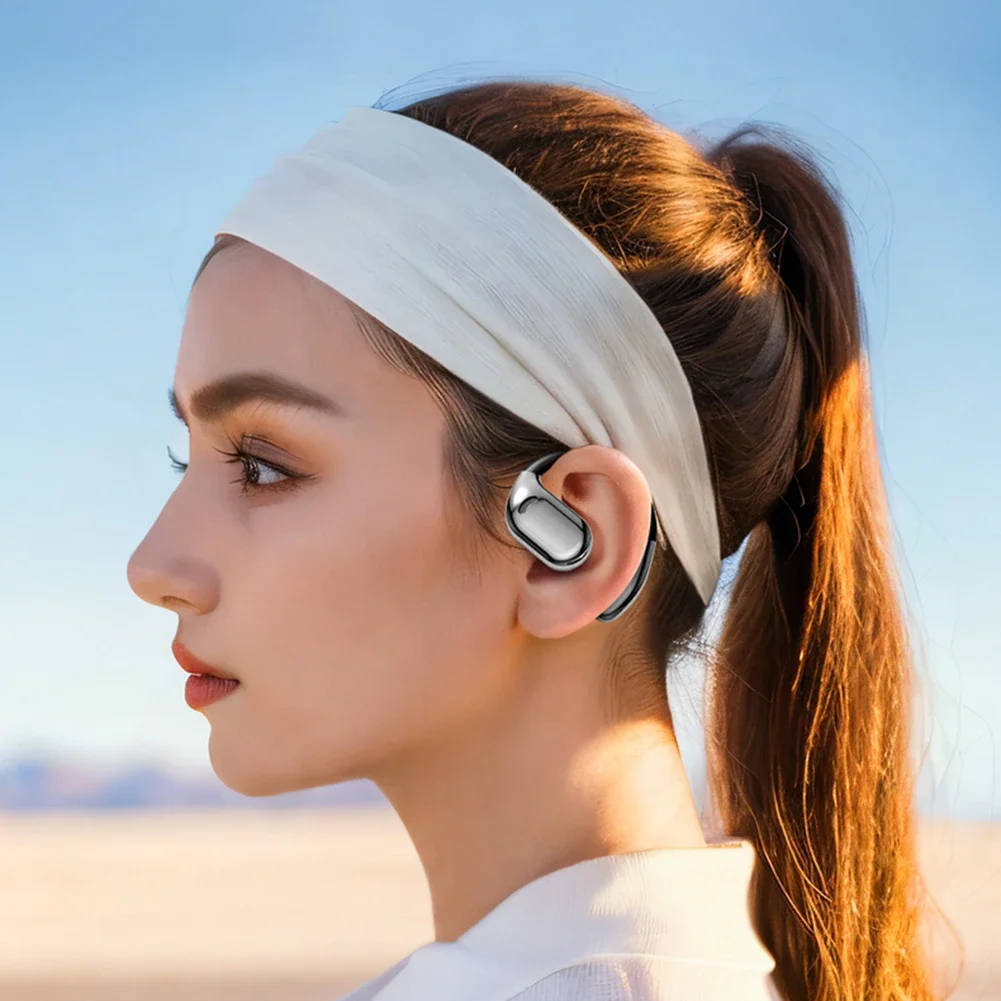AI Translator Earphone Bluetooth-Compatible 5.4 Real-time Translation Earbuds Wireless Headphones for Office Business Learning