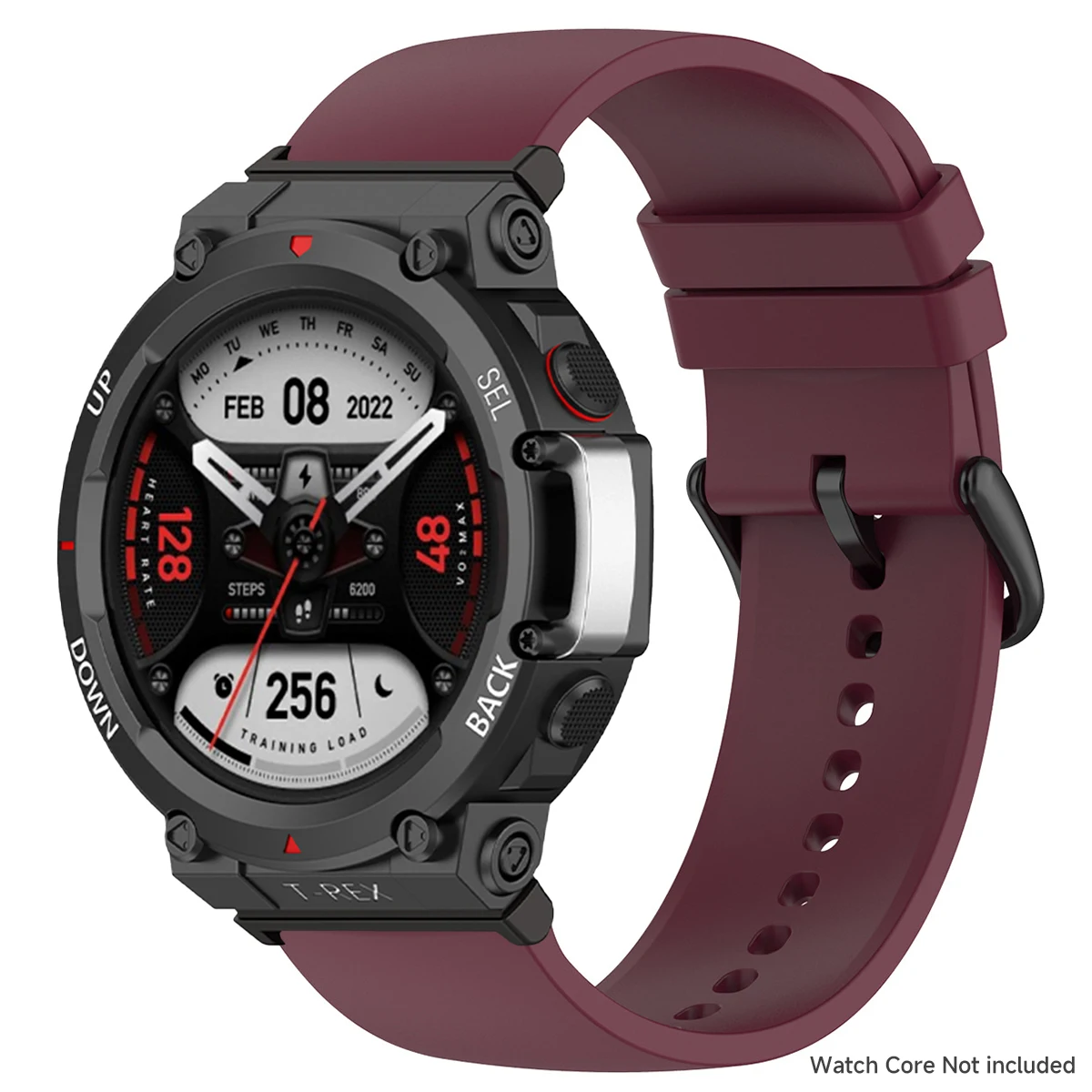Enhanced Silicone Sport Strap Replacement for Huami Amazfit Watches