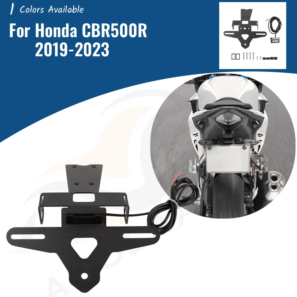 

Держатель номерного знака Для Honda CBR500R 2019-2023 CBR 500R CBR500 R