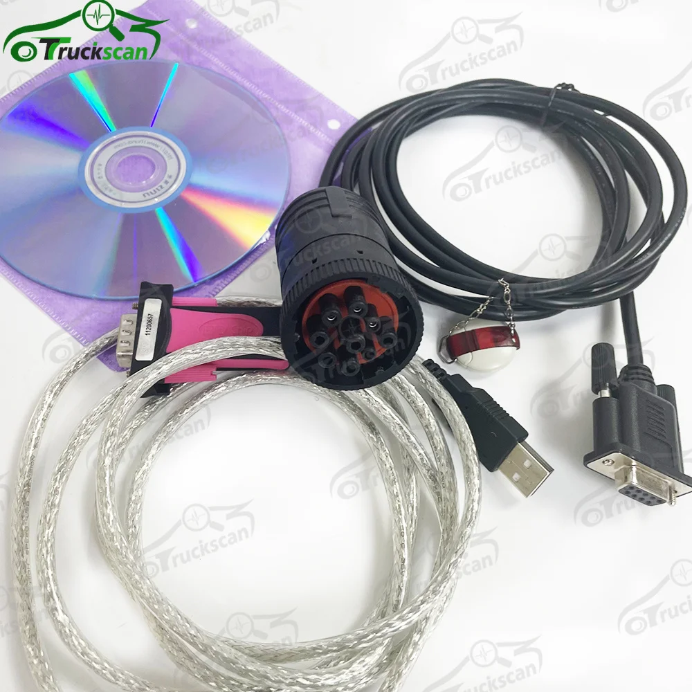 Per Liebherr Diagnostic Scanner 9 Pin Deutsch Cable Crane Heavy Duty Construction Equipment Strumento Diagnostico