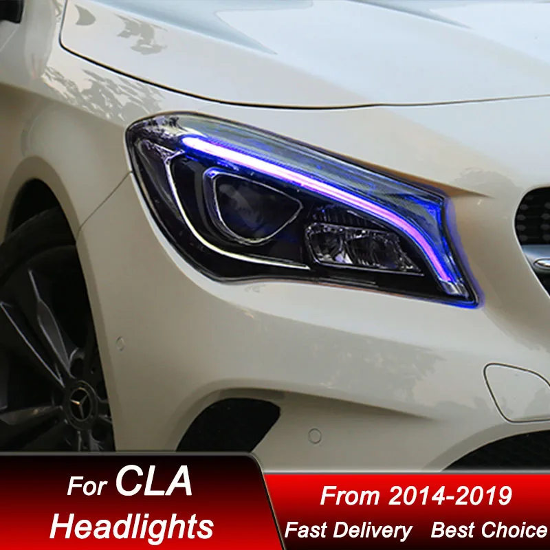 カースタイリングヘッドライトメルセデス · ベンツ CLA W117 2014-2019