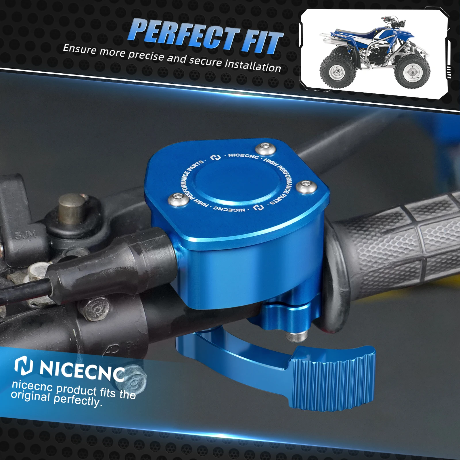 Yamaha Banshee 1987-2006 Blaster Thumb Throttle Assembly YFZ 350 YFS 200 - Soluções E Tratamento - Foto 14