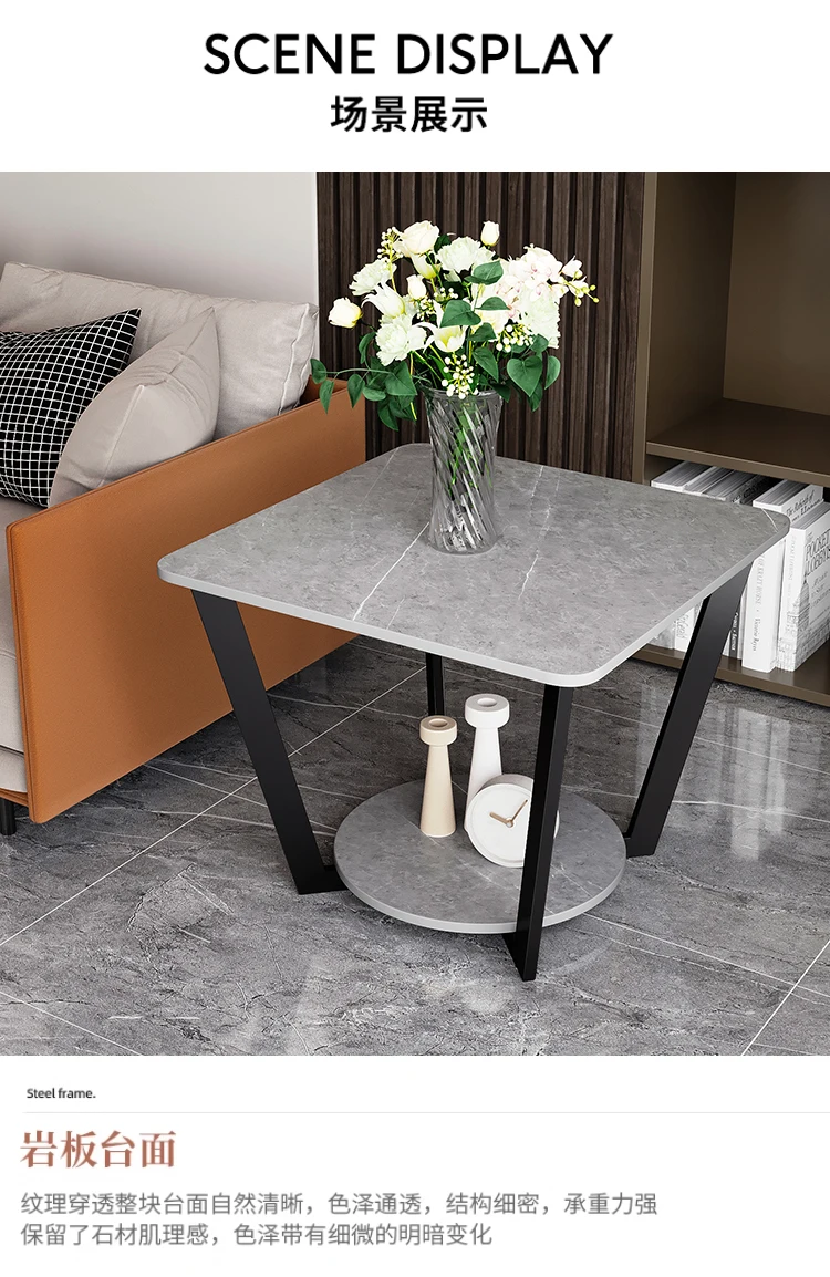 Designer Clear Coffee Table Industrial Aesthetic Standing High Coffee Table Computer Outdoor Unique Metal Couchtisch Furniture