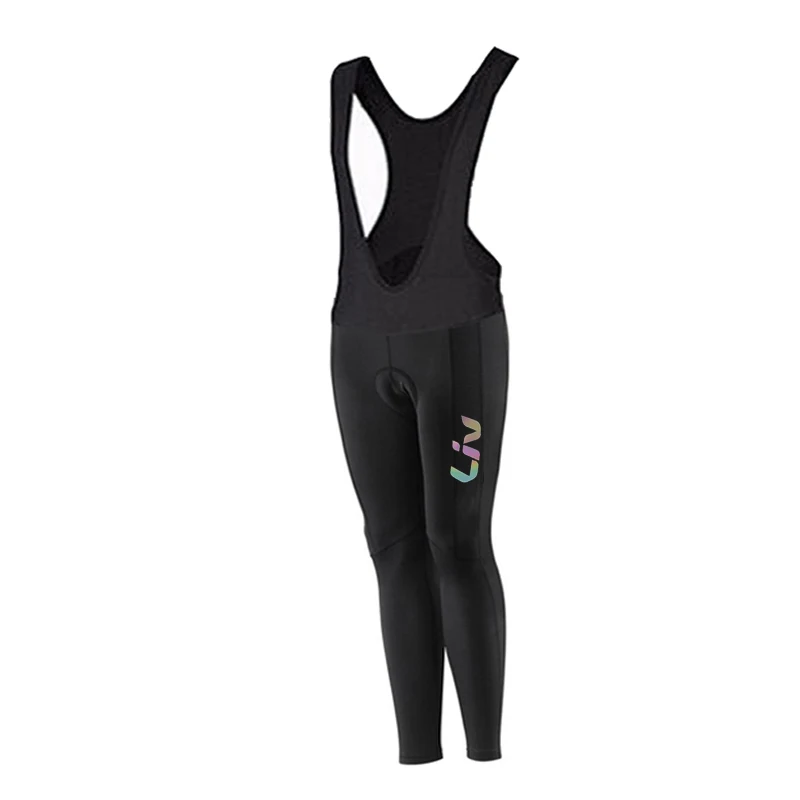 LIV Woman Spring and Autumn Coolmax Cycling Pants with 19D Gel Pad Professional MTB Lycra cycling pants