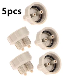 Aquarium CO2 System with Air Diffuser and Bottle Cap for Live Plant Maintenance (5pcs)