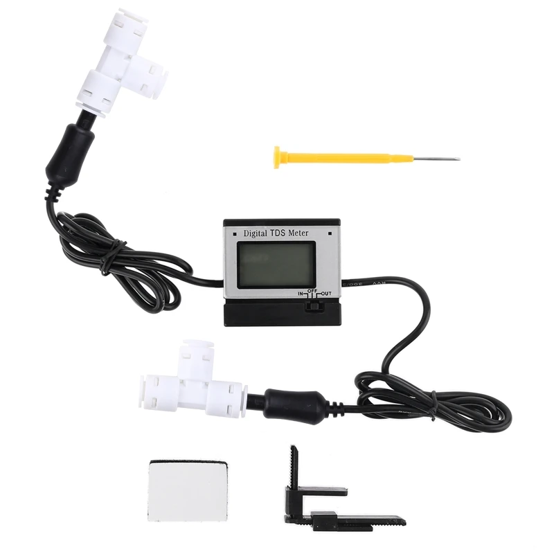 

Dual Way High Level TDS Meter 0-1999PPM Digital Water Quality Monitor Tester Probe 1mg/L PPM Accuracy +/-2%