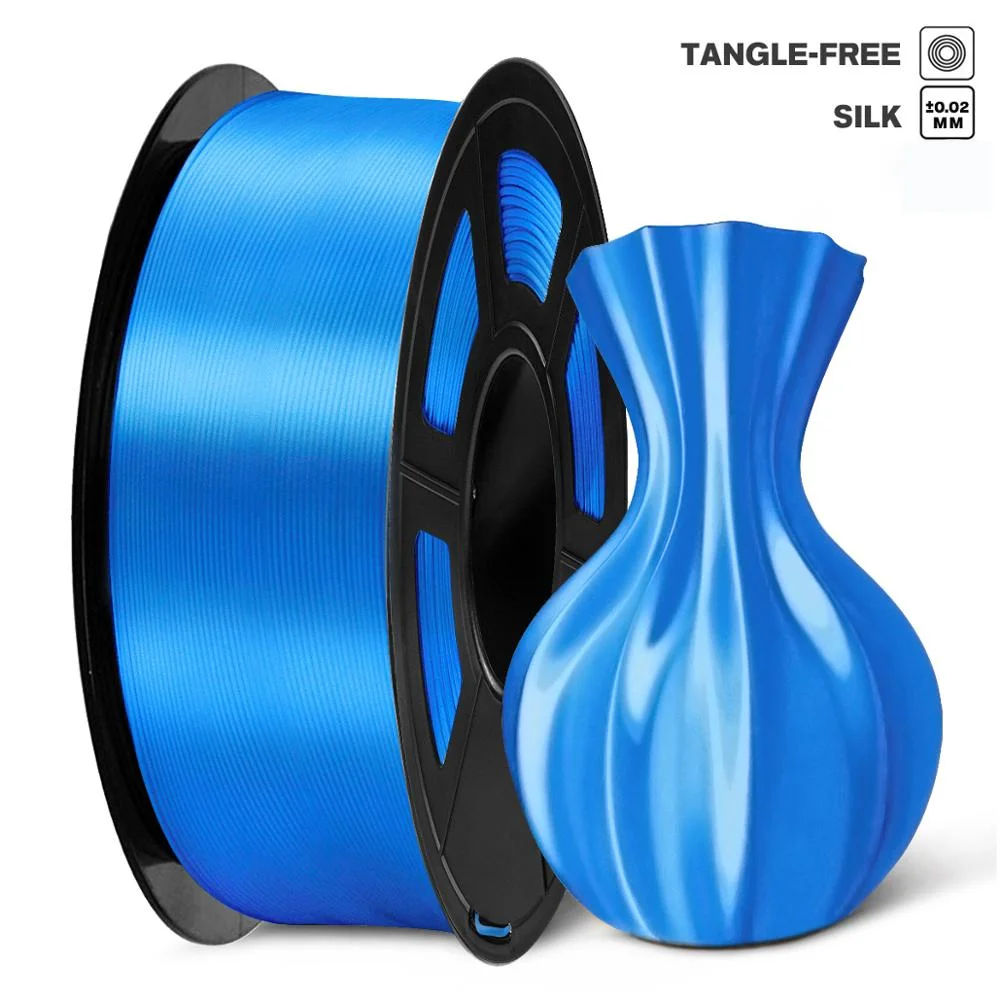 JAYO SILK PLA Filament 1kg 1.75mm Muti Color Texture High Toughness Diameter Tolerance +/ 0.02mm