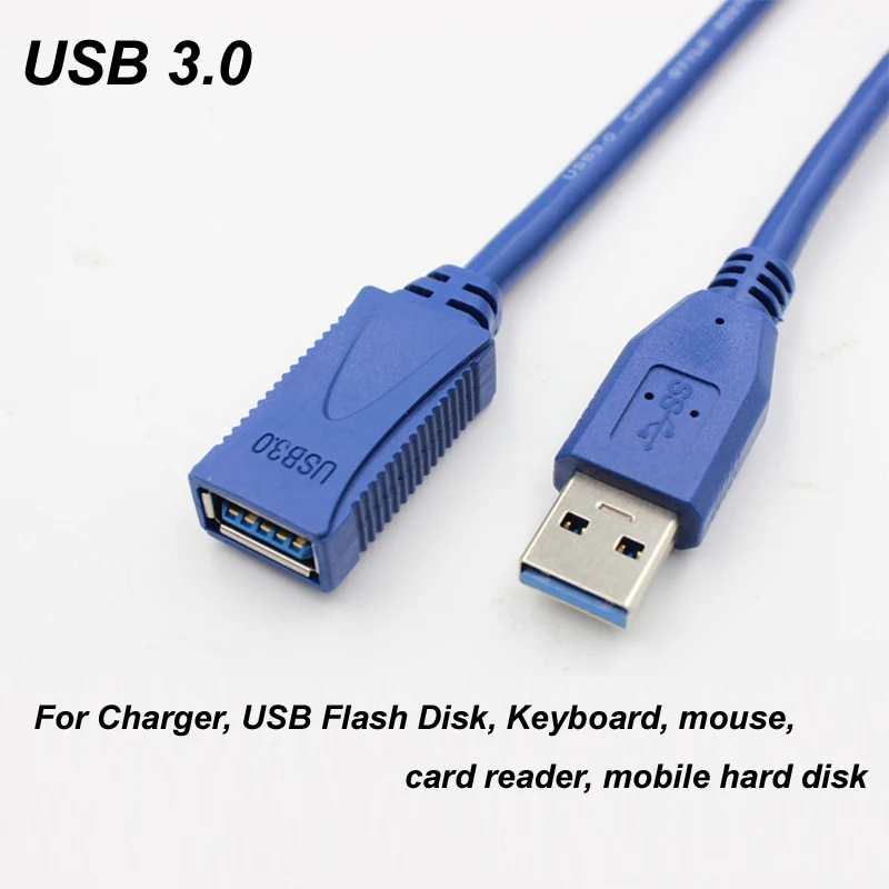 Câble D'Extension USB 3.0 – 3 Mètres – Haute Vitesse & Compatibilité Universelle