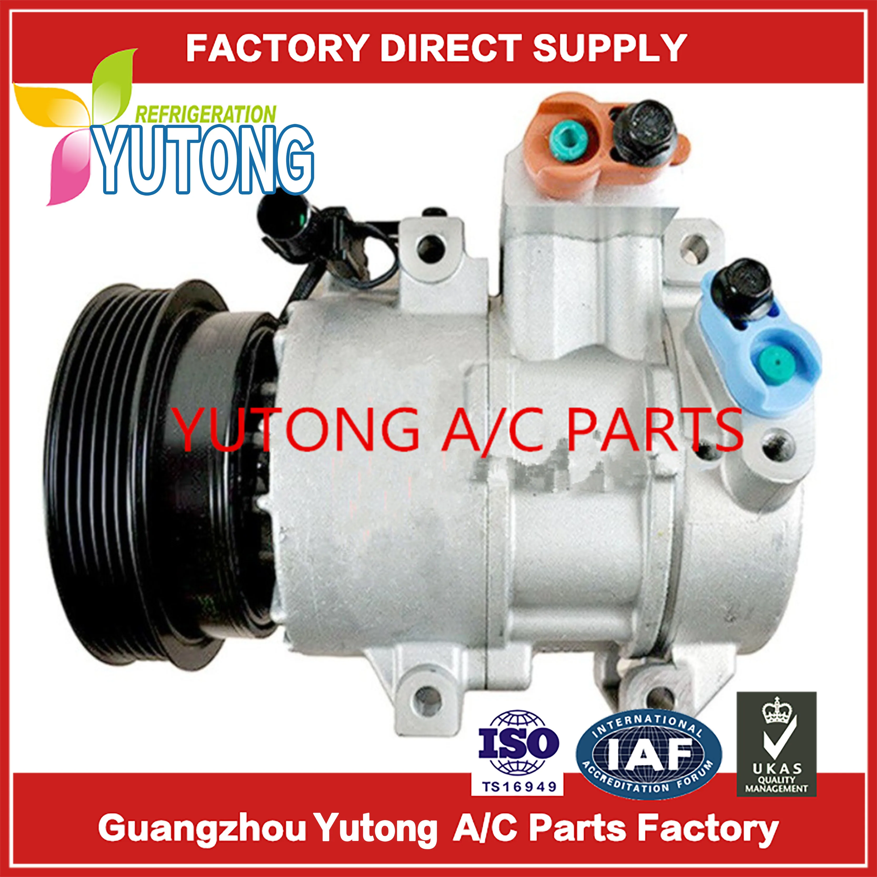 

DV13 AC compressor For Kia Forte 2.0L/2.4L 4CYL 2010-2013 97701-1M130 977011M130DR 20-21989 BH-HK392