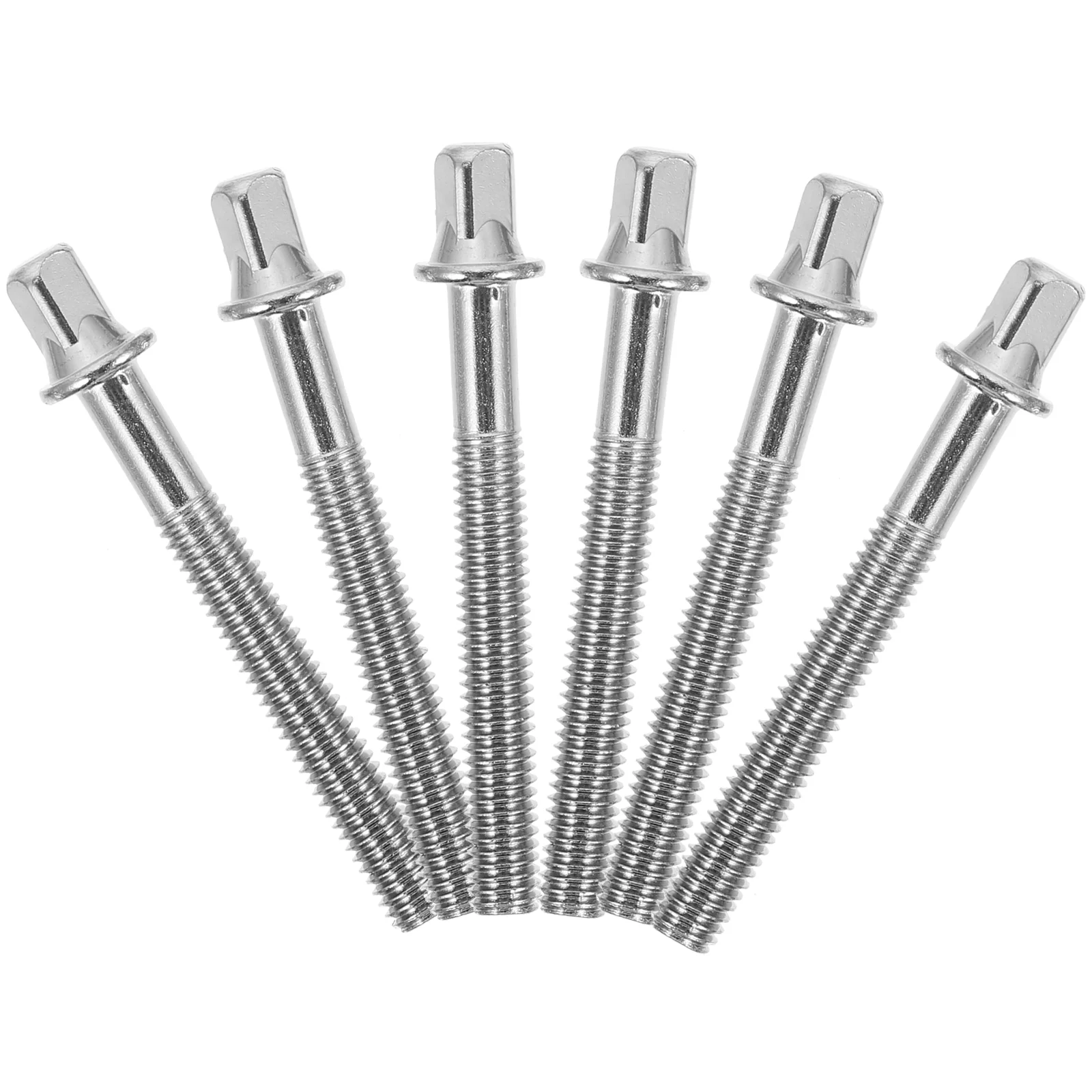 

6pcs Drum Set Fastener Tension Screws Drum Screw Bolts Instrument Replacement Parts