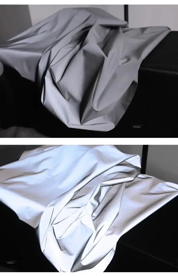 Noctilucent Reflective Fabric by the Meter for Sewing