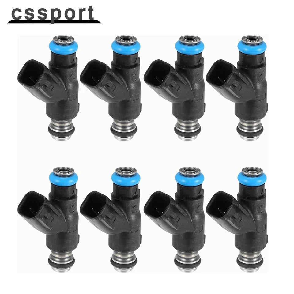 8PCS Brand New GM Fuel Injectors For GMC Chevrolet 4.8L 5.3L 12613411 - Foto 11