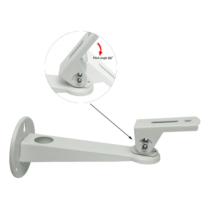 

2X Mini Projector Wall Mount Universal Metal Projection Rotatable Bracket Holder For YG400 RD805 YG500 GM60 GP9