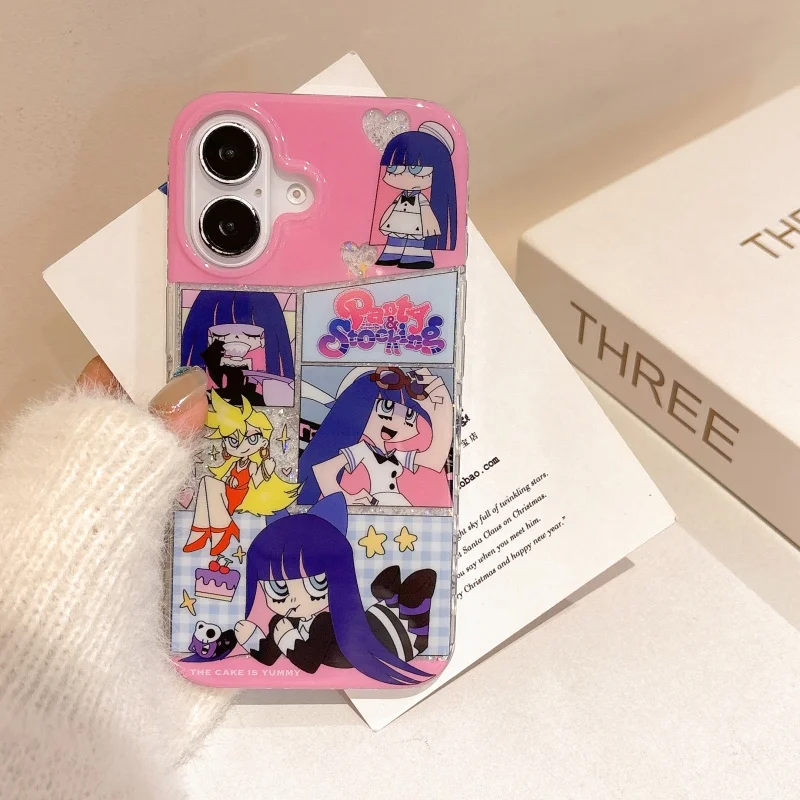 Panty & Stocking with Garterbelt Girl Phone Case for iPhone