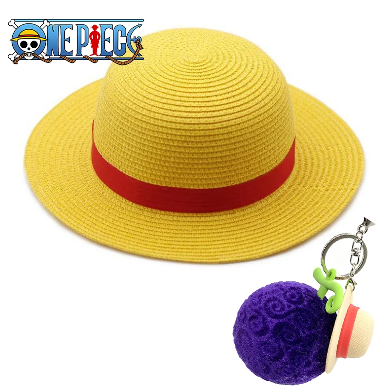 Un Pezzo Rufy Cappello Di Paglia Cosplay Anime Dressup Cappello Di Paglia Adulto Cappello Di Paglia Diavolo Frutta Un Pezzo Figure Periferiche Regalo 