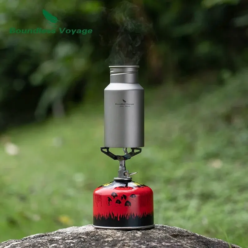 Premium Titanium Wide Mouth Water Bottle - Leak-Proof & Reusable