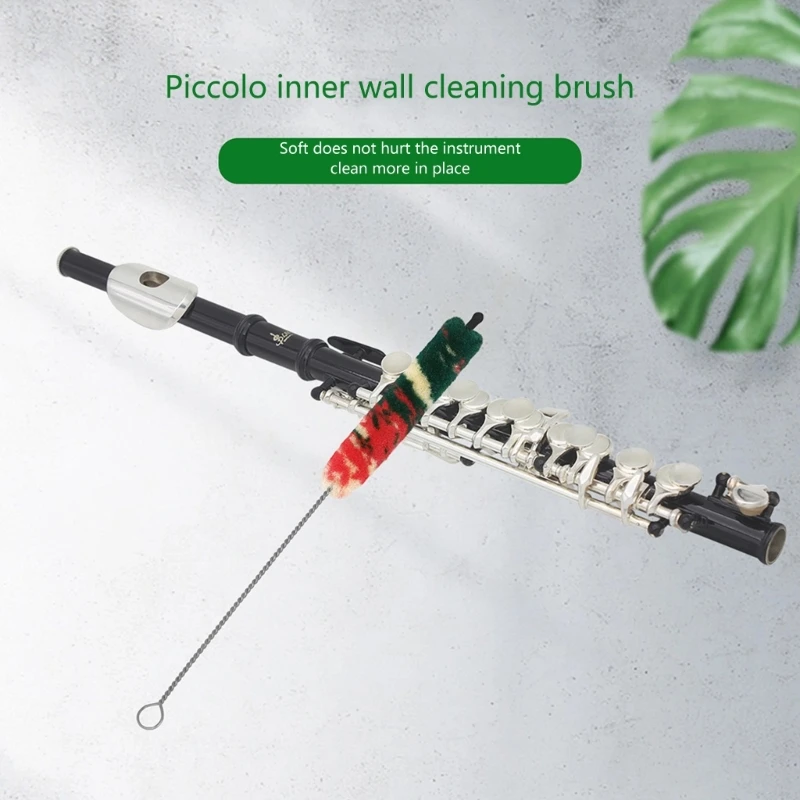 Flute Cleaner Cleaning Tools Clarinet Swab Cleaning Brushes Clarinet Flute Rod Brush