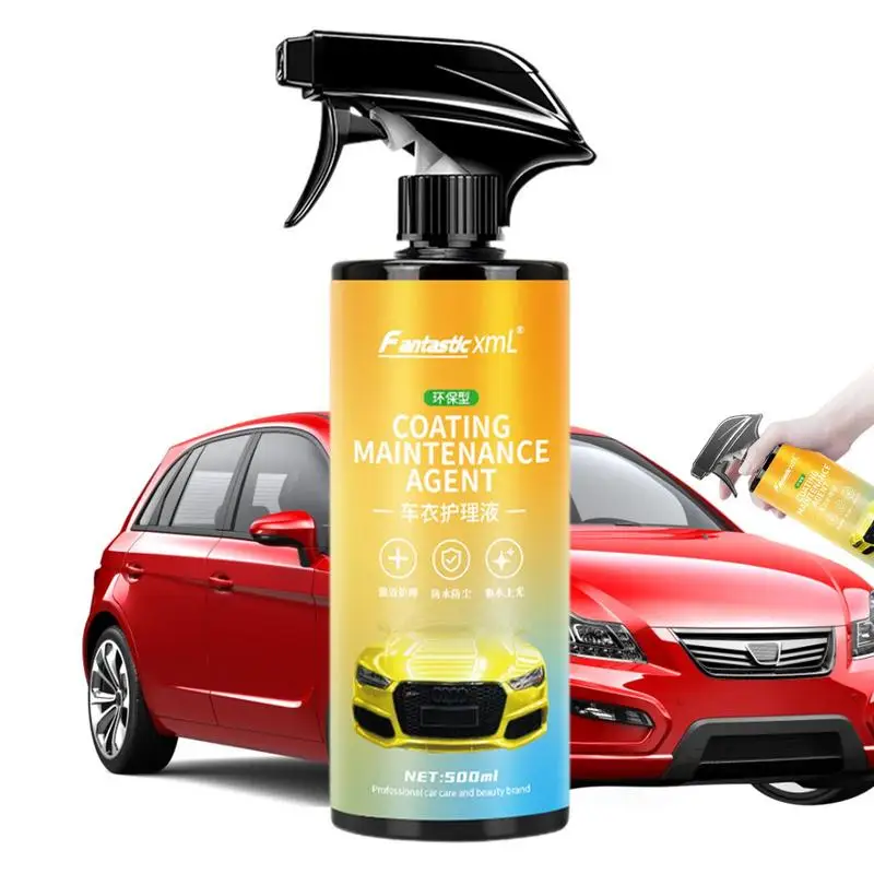 

Car Cleaning Fluid 500ml Exterior Degreaser Car Film Cleaner Car Detergent Coating Maintenance Agent For Cars And SUVs Remove