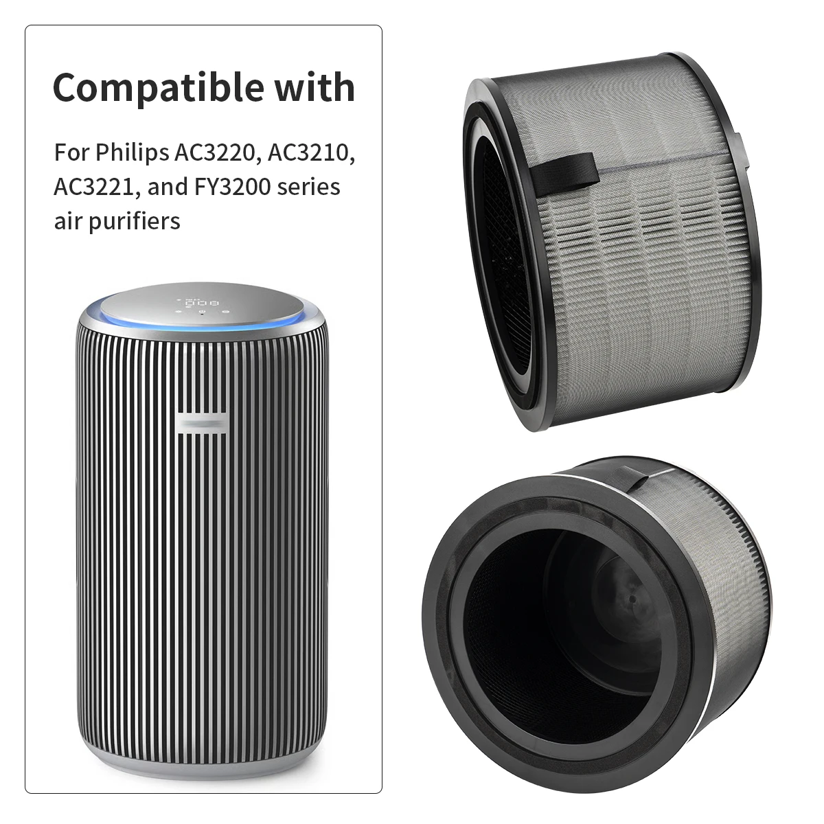 Universal Replacement Air Filter for Philips Air Purifiers