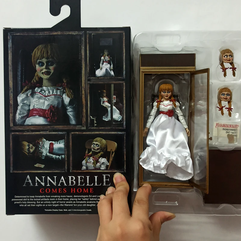 Poupées Annabelle NECA - Figurines d'action de film d'horreur