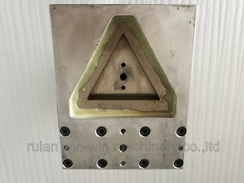 100mmx100mmx100mm 유압 직사각형 단일 홀 펀처 공압 펀칭 기계 플라스틱 포장 백 홀 펀처 기계