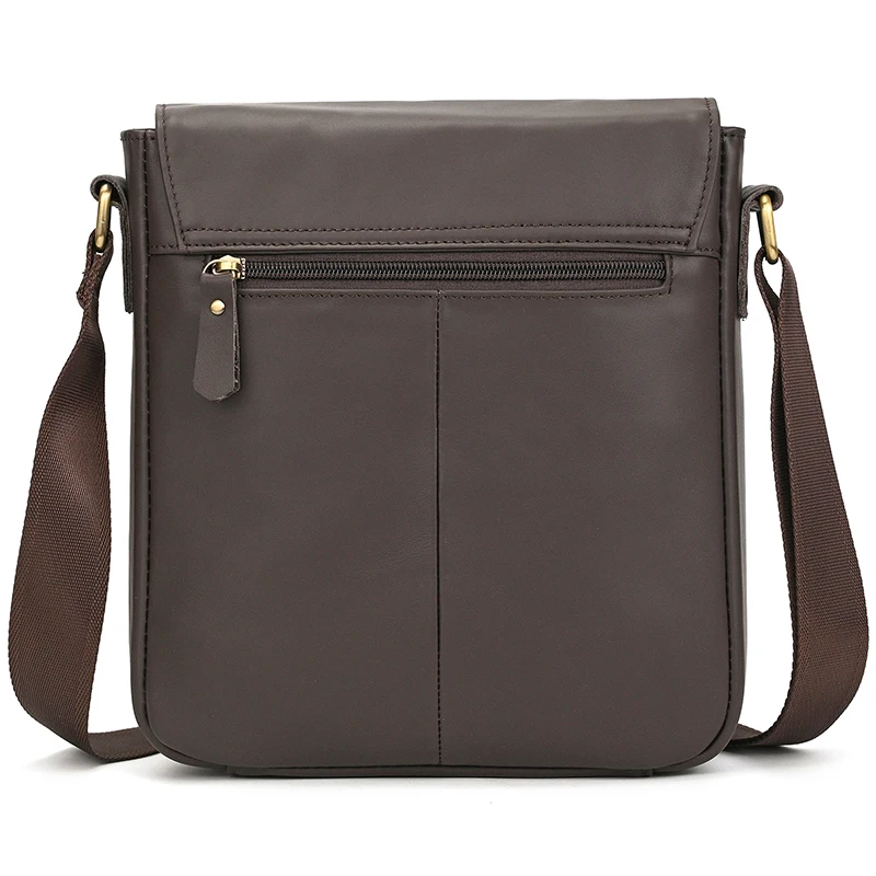 Sacoche Bandoulière Homme Noire En Nylon, Multi-poches, Style Simple Et Pratique