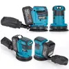 125mm Electric Sander 90W 3 Speeds Cordless Wood Grinder Polishing Grinding Machine Tool 8 Hole Sandpaper For Makita 18V Battery 2