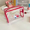 Cinnamoroll & Kuromi Large Makeup Bag, Hello Kitty Portable Cosmetic & Toiletry Organizer, Pencil Case, for Daily Use And Travel 3