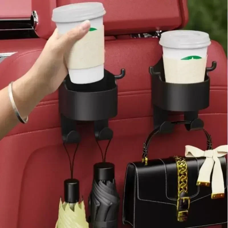 

Car Hook Seat Back Hanger Storage Storage Box Universal Beverage Holder Hook Universal Vehicle Auto Accessories