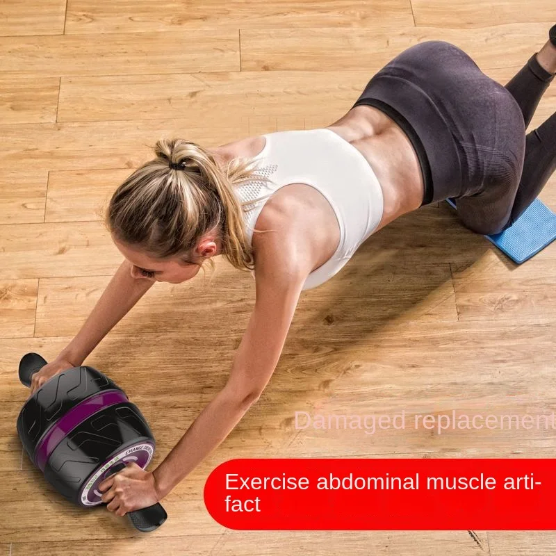 Home Gym Ab Roller Bodybuilding Slimming Automatic Rebound