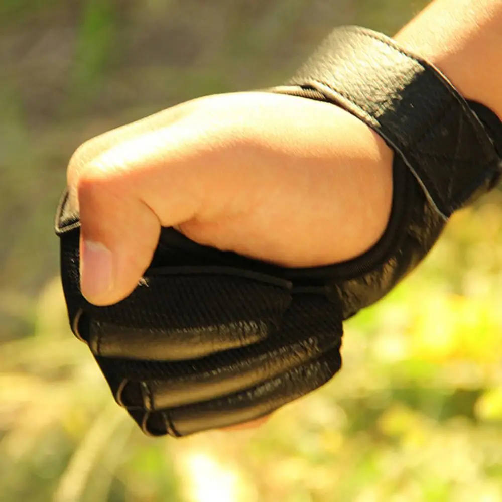 Protective Hand Guard Shooting Glove 1Pc 3 Fingers High Elastic Archery Bow Outdoor Sports Accessories