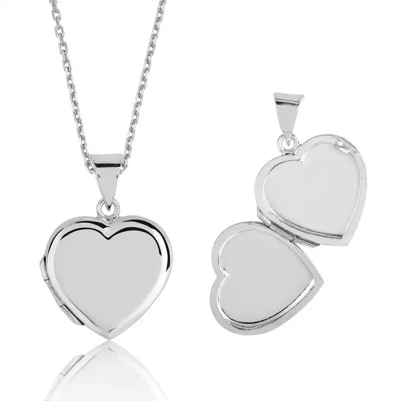 

Tevuli 925 Sterling Silver Softcover Heart Necklace