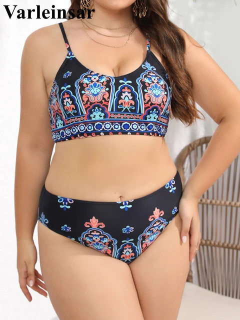 Plus Size Bathing Suit Women, Plus Size Two-piece Bikini