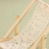 1/12 Dollhouse Foldable Deck Chair Dollhouse Lounge Deck Chair Model Doll House Mini Furniture Accessories 3