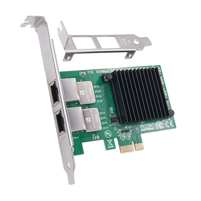 Carte Réseau PCIe 8 Ports Gigabit Ethernet - Intel I350AM4 - KALEA INFORMATIQUE