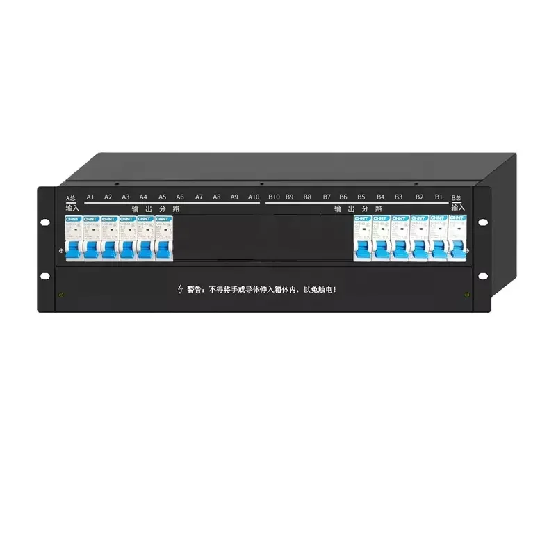 OEM DC-̳ʽ 48V DC PDU  ġ, 2 Է, 8 , 3U19 ġ  ڽ